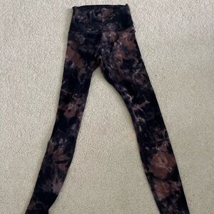 Tie Dye Lululemon leggings- full length size 2